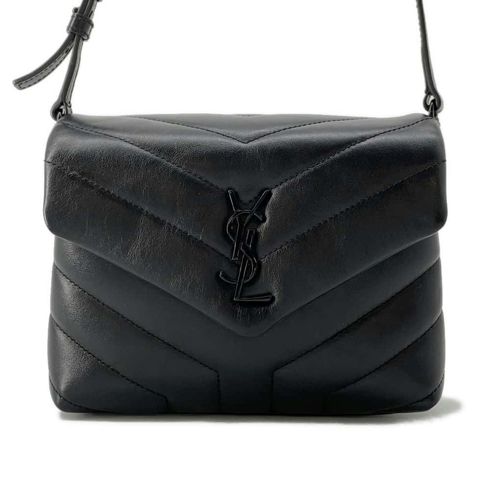 Saint Laurent Paris Shoulder Bag Loulou Toy Black